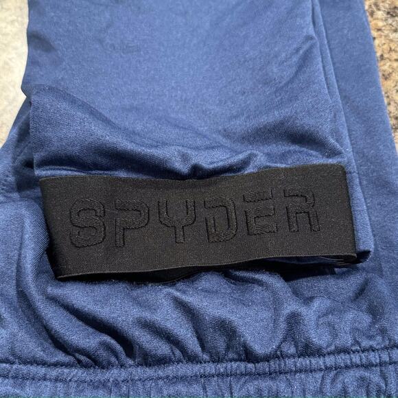 Spyder Mens Jogger Pant Pull On Drawstring Athleisure Gorpcore Blue Size XL KL - Picture 5 of 6